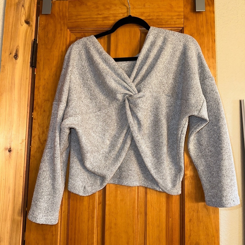 Sugarlips Twist Back Sweater - Picture 6 of 9